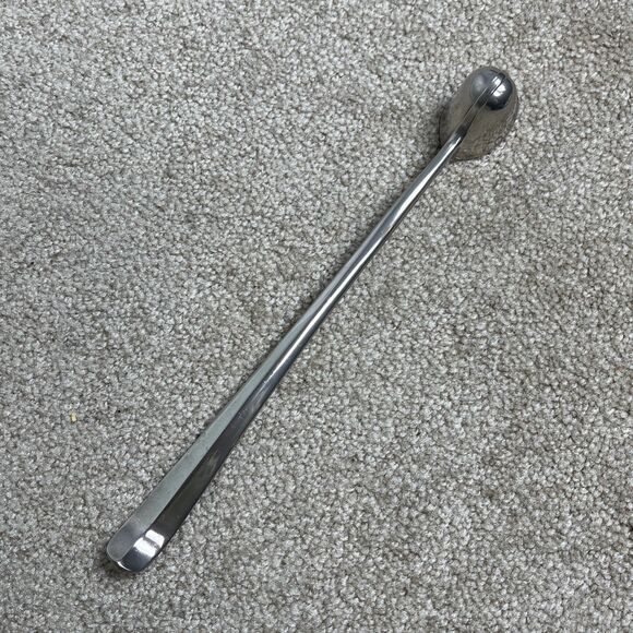 VTG Silverplate Candle Snuffer 10” Long Marked F. B. Rogers Italy Heavy Duty - Picture 4 of 7